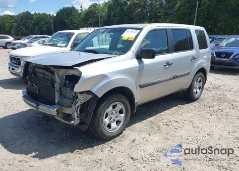 2011 Honda Pilot Lx из США, поврежденный, VIN 5FNYF3H28BB053865